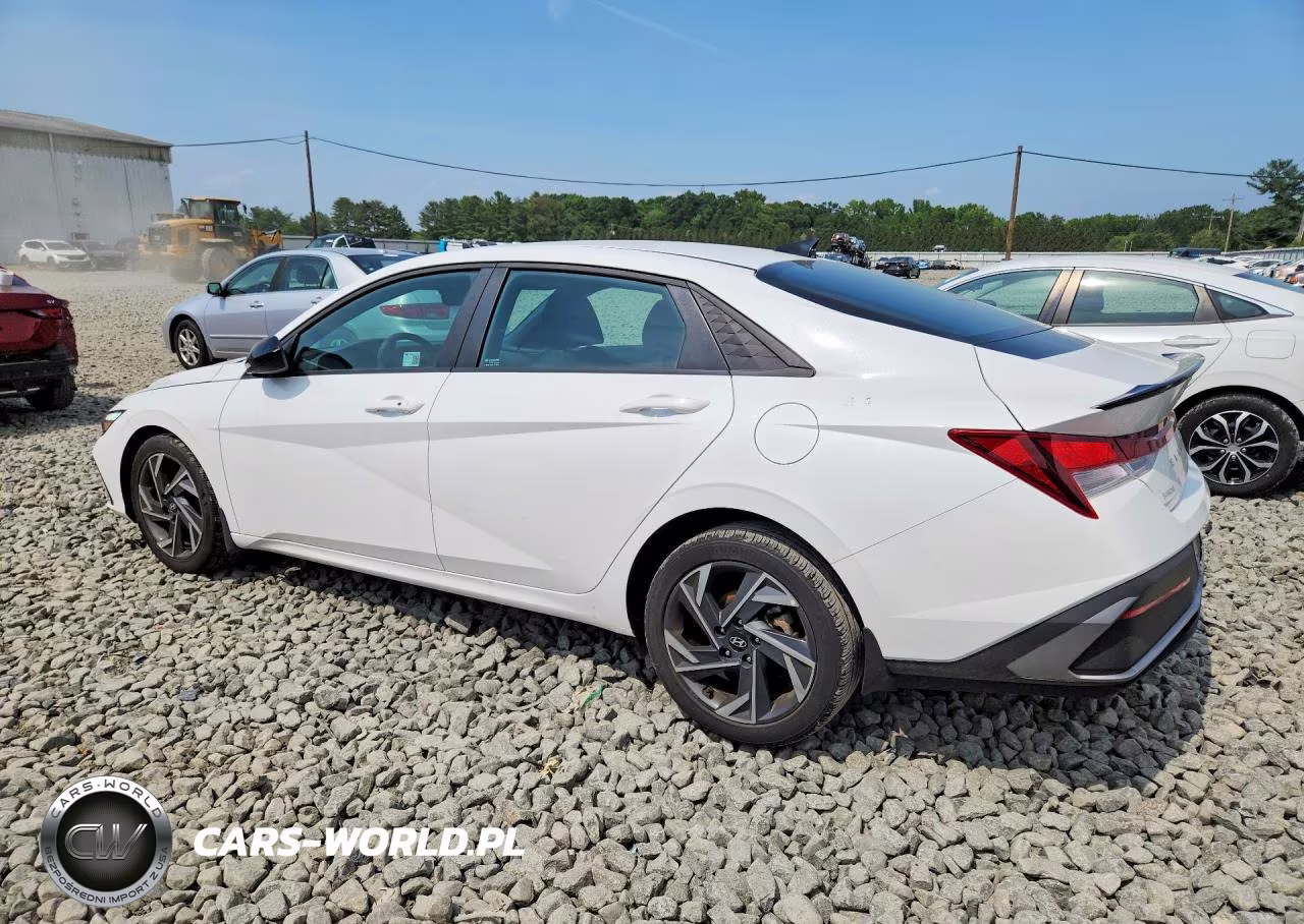 2025 Hyundai Elantra Sel Sport VIN:KMHLM4DG7SU988353 - 2