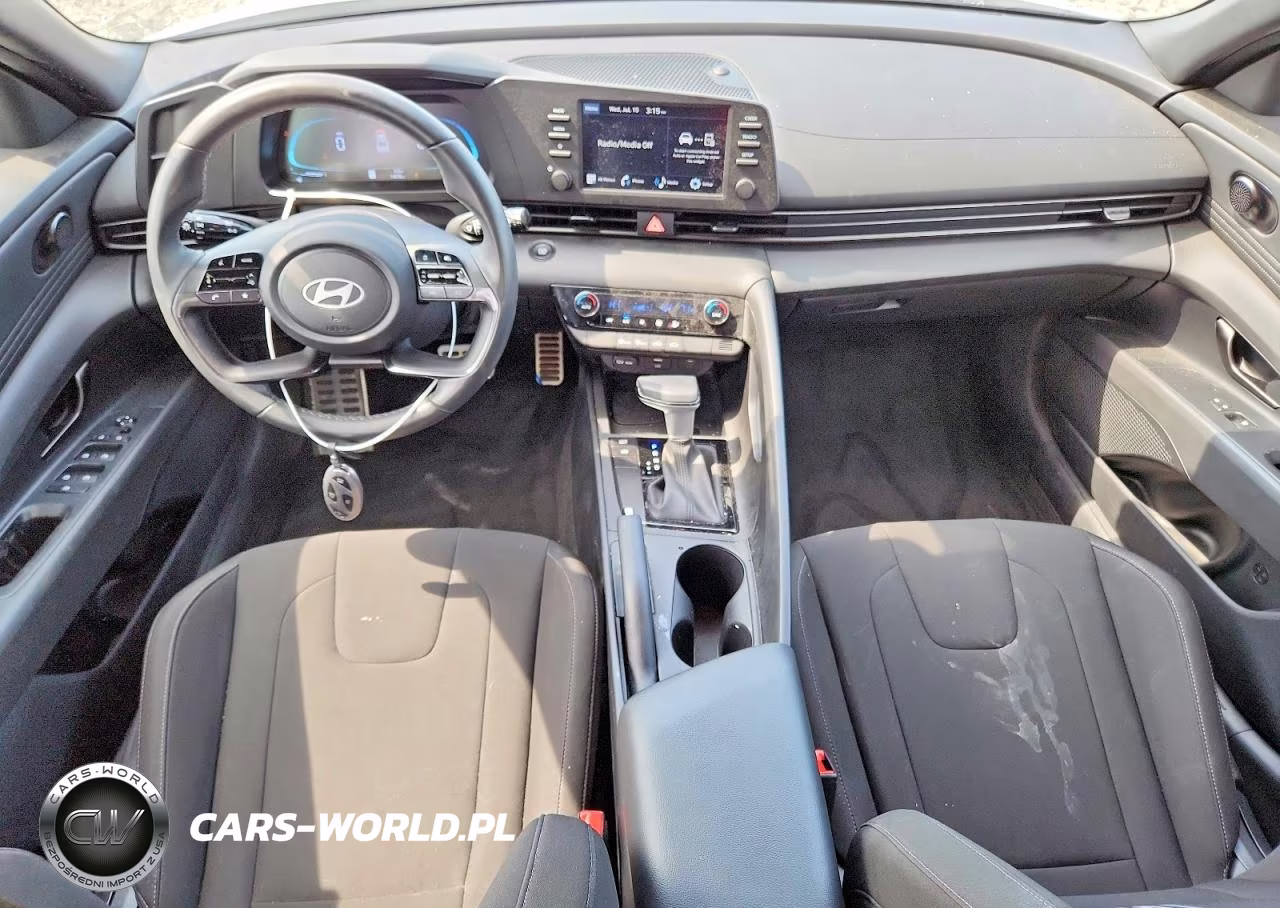 2025 Hyundai Elantra Sel Sport VIN:KMHLM4DG7SU988353 - 8