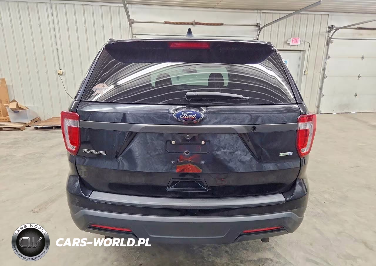 2018 Ford Explorer Police Interceptor VIN:1FM5K8AR1JGB91931 - 6