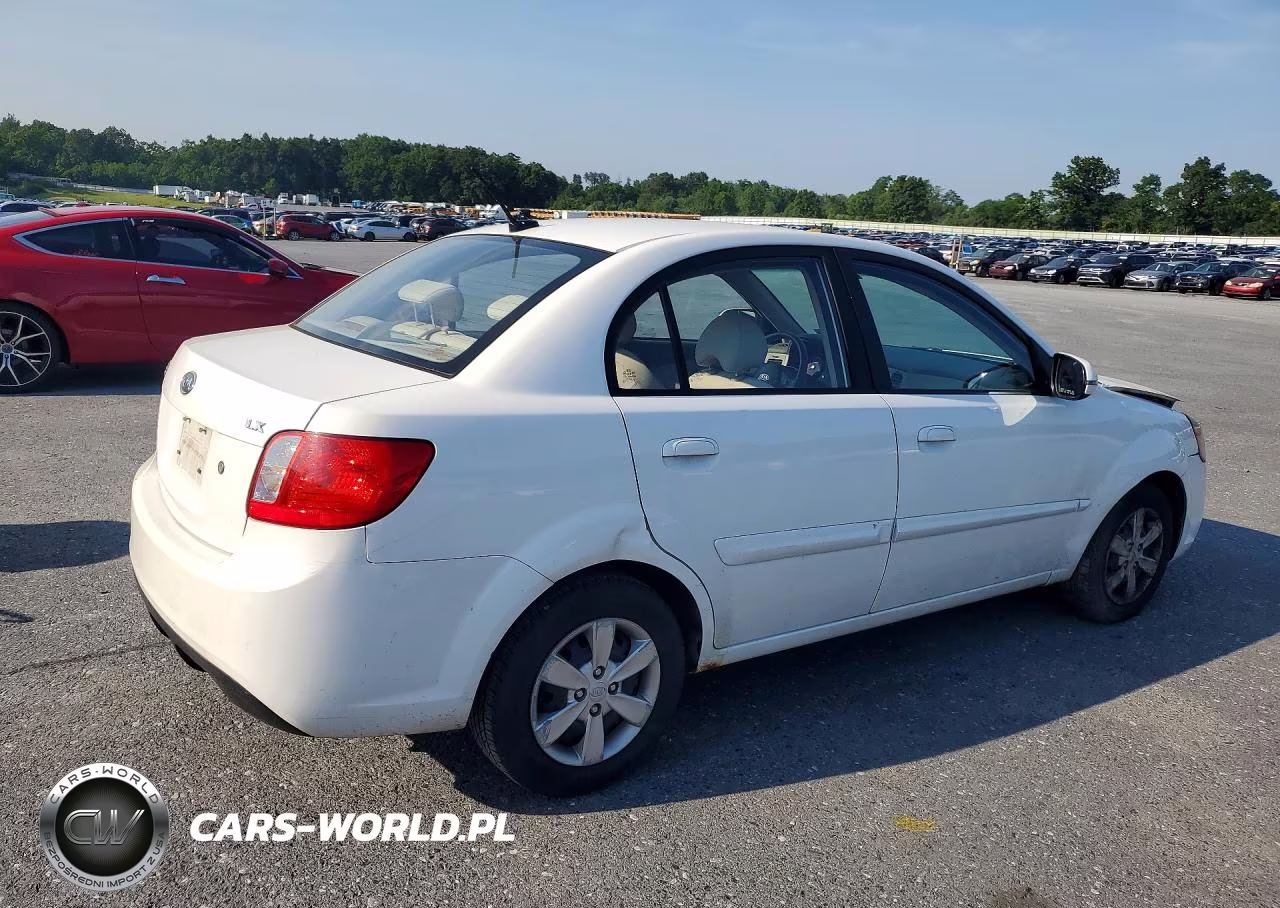 2010 Kia Rio Base VIN:KNADH4A30A6658892 - 3