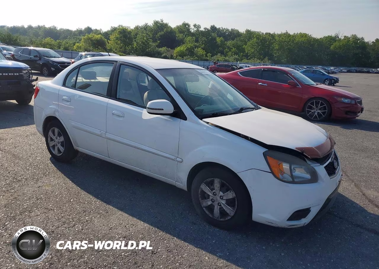 2010 Kia Rio Base VIN:KNADH4A30A6658892 - 4