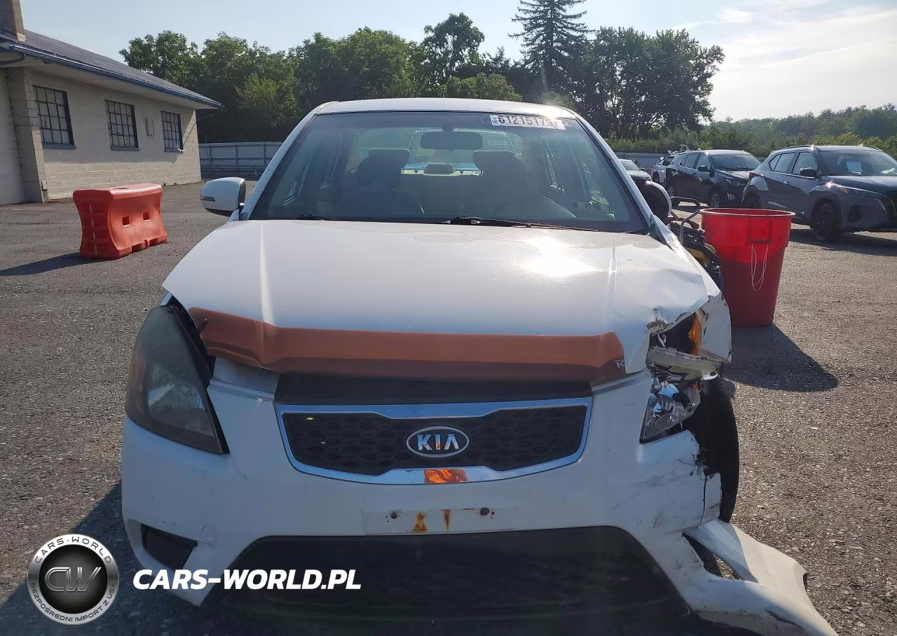 2010 Kia Rio Base VIN:KNADH4A30A6658892 - 5