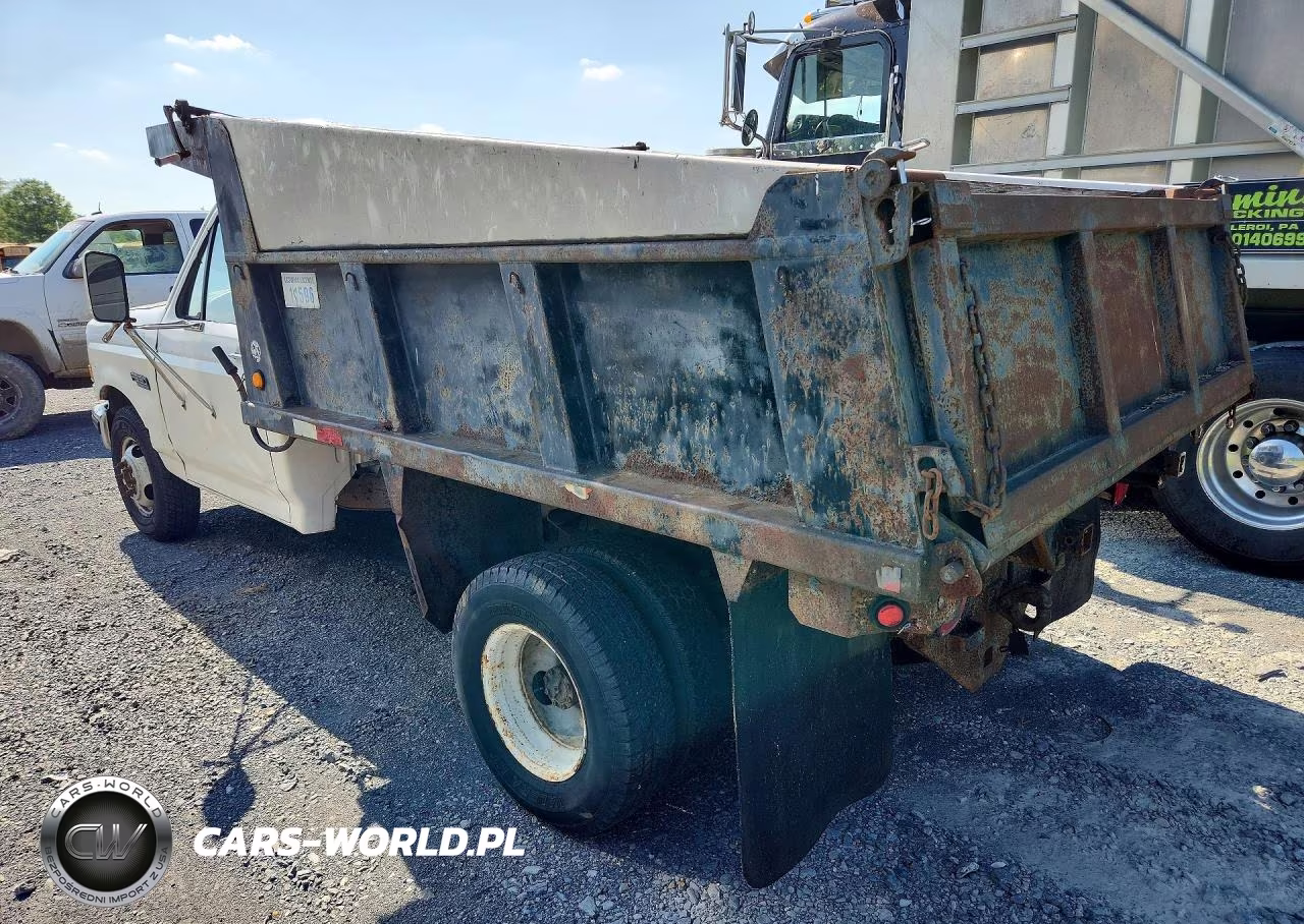 1995 Ford F350 Super Duty Dump Truck VIN:1FDJF37G4SEA06893 - 2