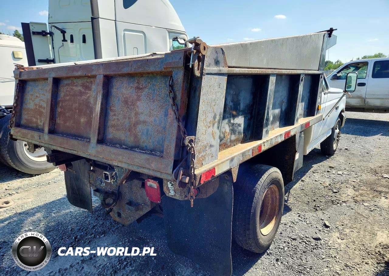1995 Ford F350 Super Duty Dump Truck VIN:1FDJF37G4SEA06893 - 3