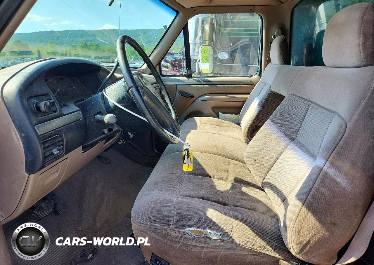 1995 Ford F350 Super Duty Dump Truck VIN:1FDJF37G4SEA06893 - 7