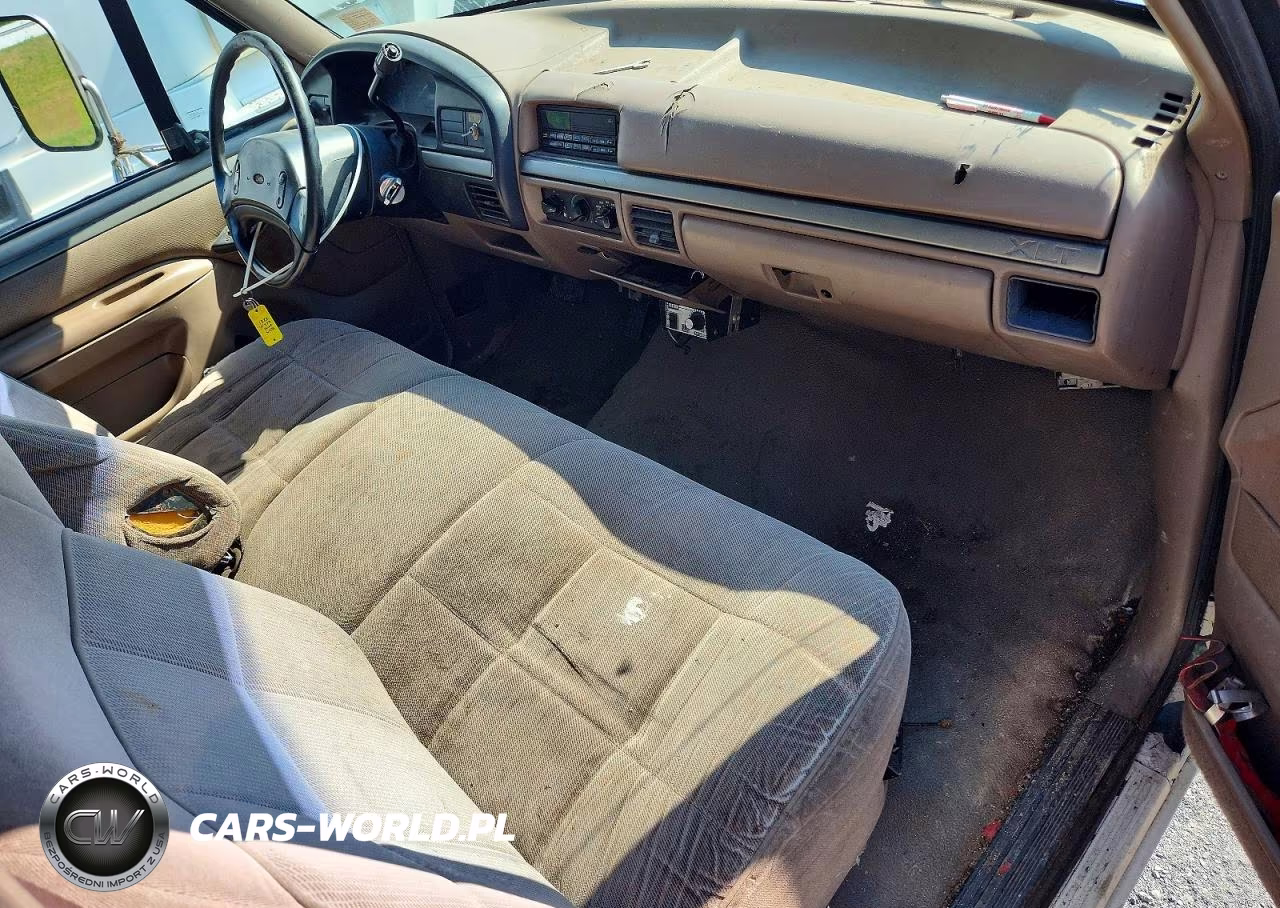 1995 Ford F350 Super Duty Dump Truck VIN:1FDJF37G4SEA06893 - 8