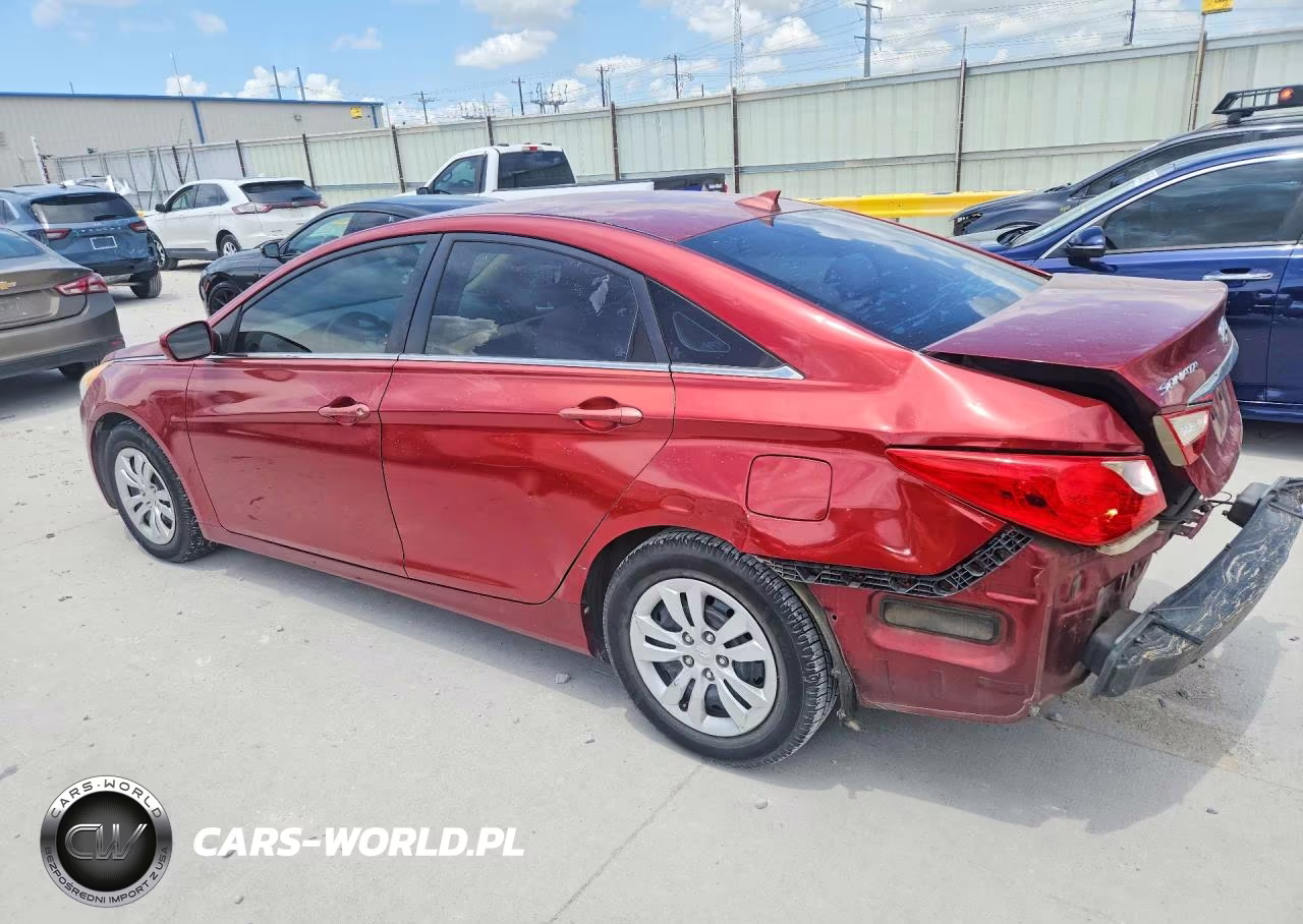 2013 Hyundai Sonata Gls VIN:5NPEB4AC0DH608352 - 2