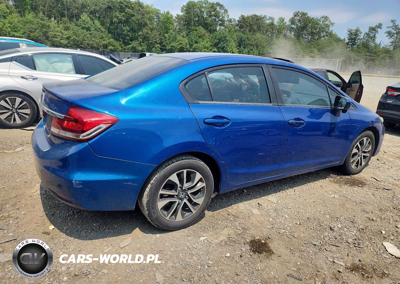 2015 Honda Civic Ex VIN:19XFB2F81FE036955 - 3