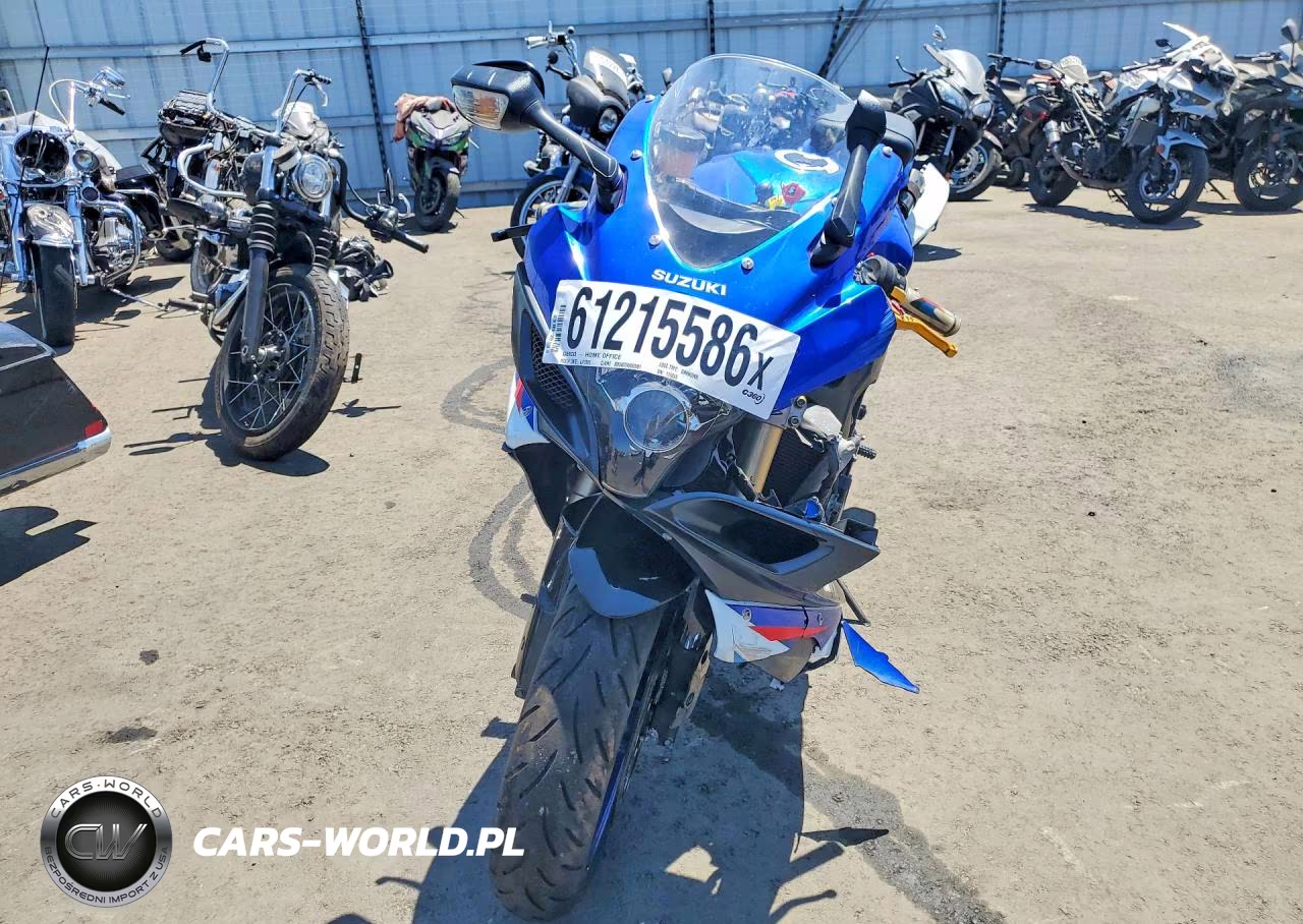 2007 Suzuki Gsx-R600 VIN:JS1GN7DA772115893 - 2
