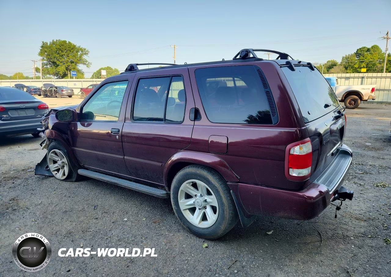 2002 Nissan Pathfinder Se VIN:JN8DR09X72W657079 - 2