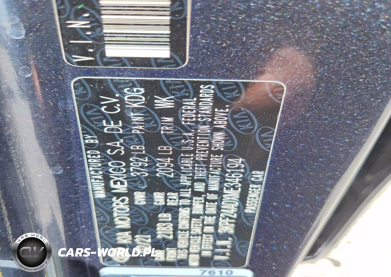 2021 Kia Forte Lxs VIN:3KPF24ADXME346194 - 12