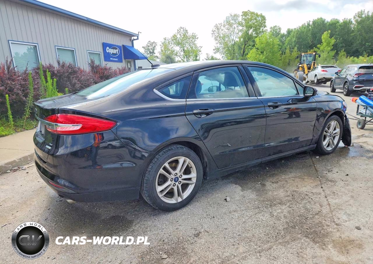 2018 Ford Fusion Se VIN:3FA6P0HD5JR199857 - 3