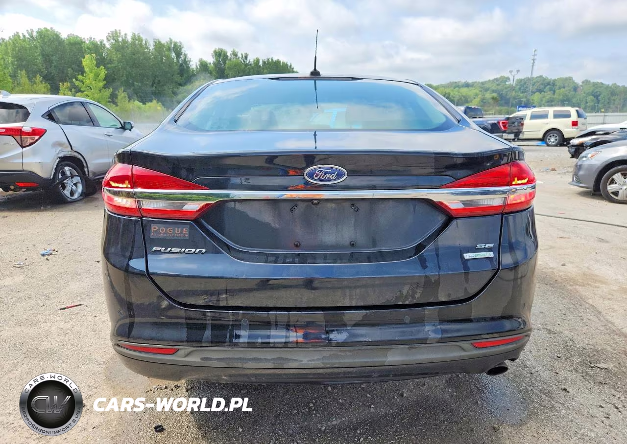 2018 Ford Fusion Se VIN:3FA6P0HD5JR199857 - 6