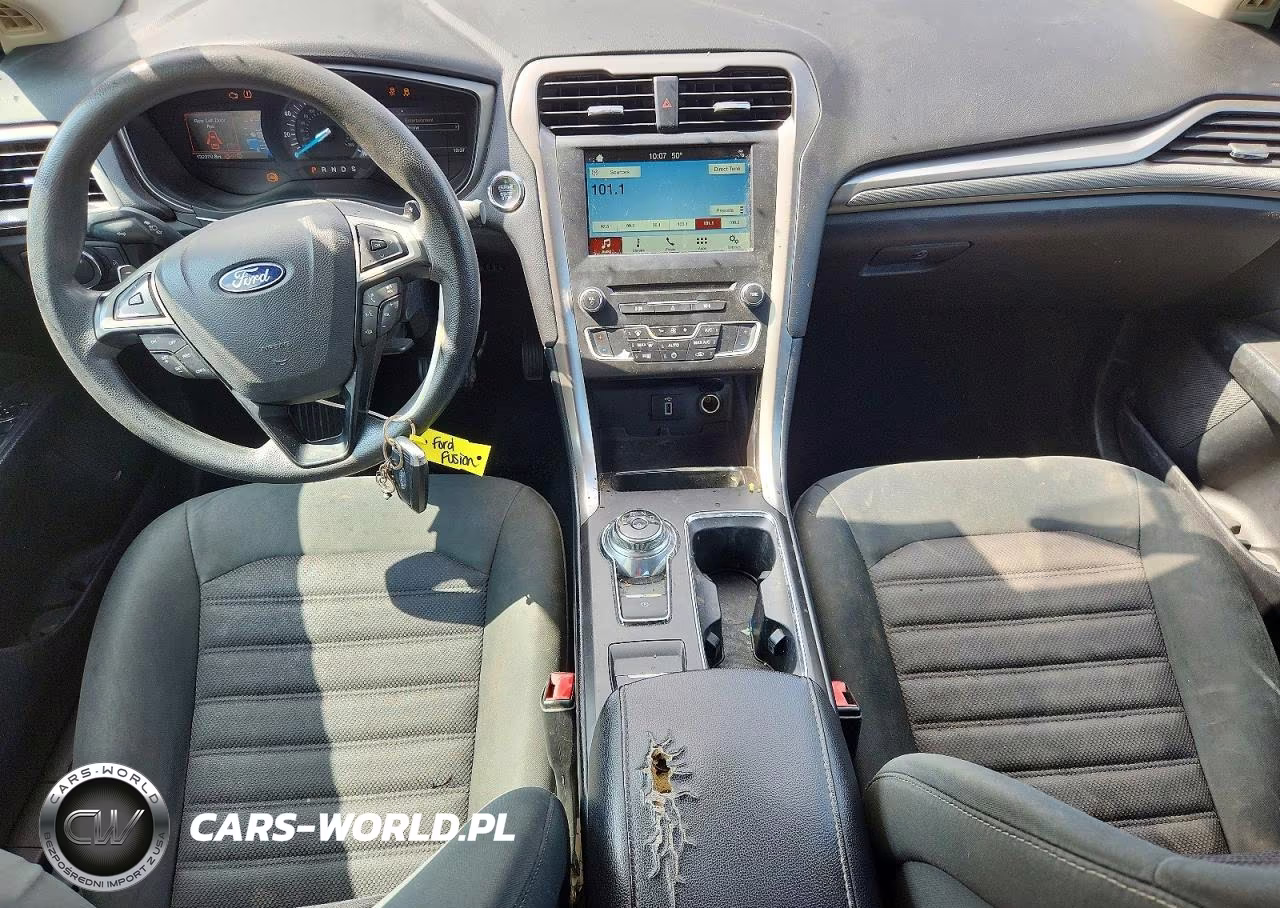 2018 Ford Fusion Se VIN:3FA6P0HD5JR199857 - 8