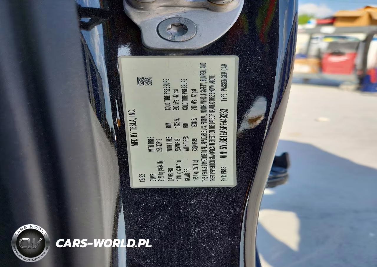 2023 Tesla Model 3 VIN:5YJ3E1EA6PF449233 - 13
