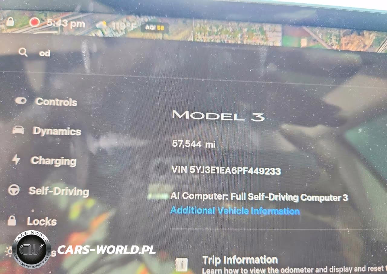 2023 Tesla Model 3 VIN:5YJ3E1EA6PF449233 - 9