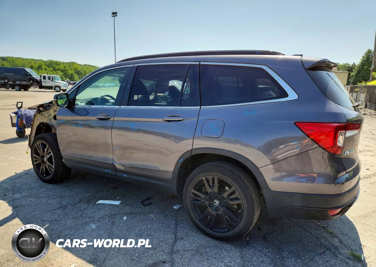 2022 Honda Pilot Se VIN:5FNYF6H21NB041692 - 2