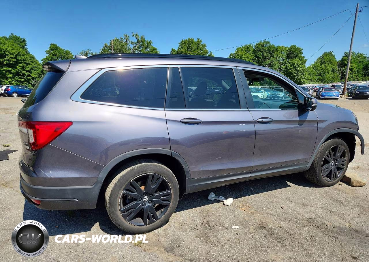 2022 Honda Pilot Se VIN:5FNYF6H21NB041692 - 3