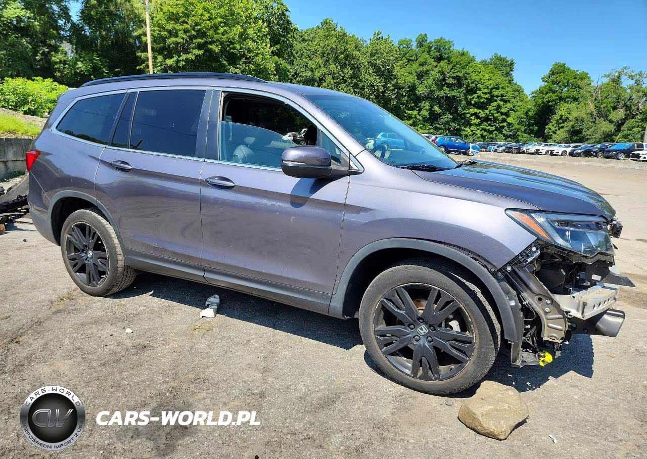 2022 Honda Pilot Se VIN:5FNYF6H21NB041692 - 4