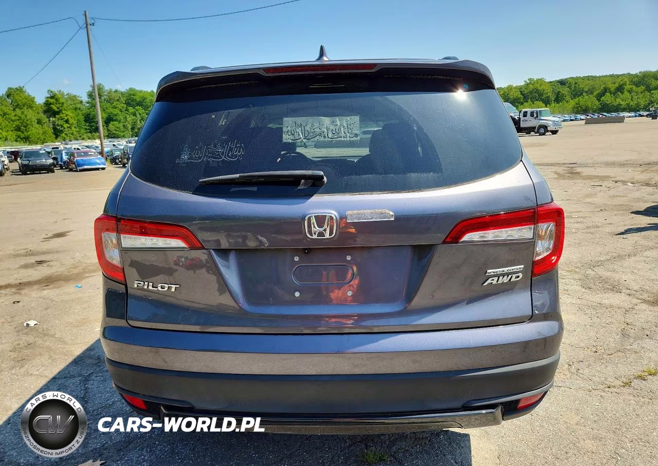 2022 Honda Pilot Se VIN:5FNYF6H21NB041692 - 6