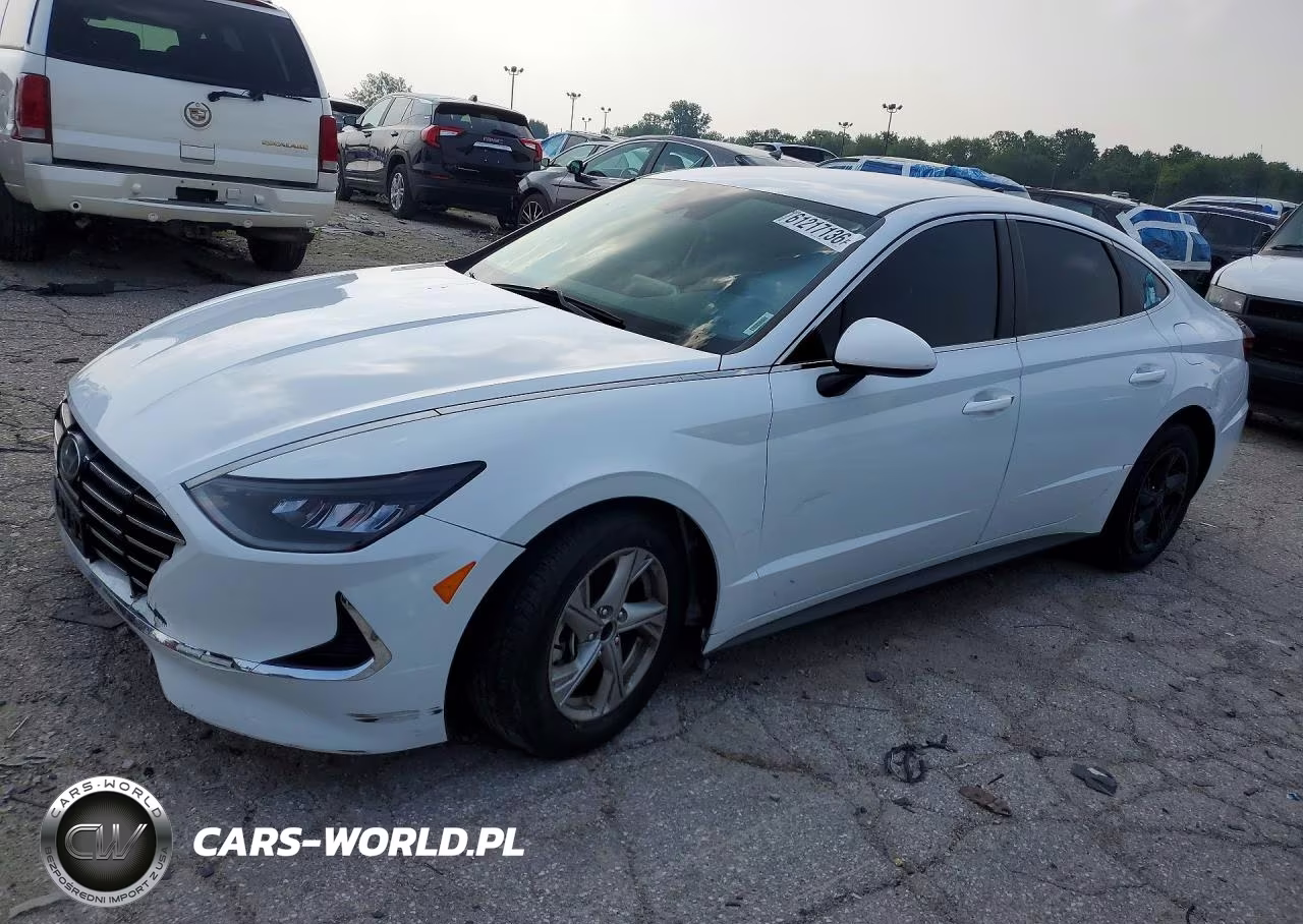 2021 Hyundai Sonata Se VIN:5NPEG4JAXMH123247 - 1