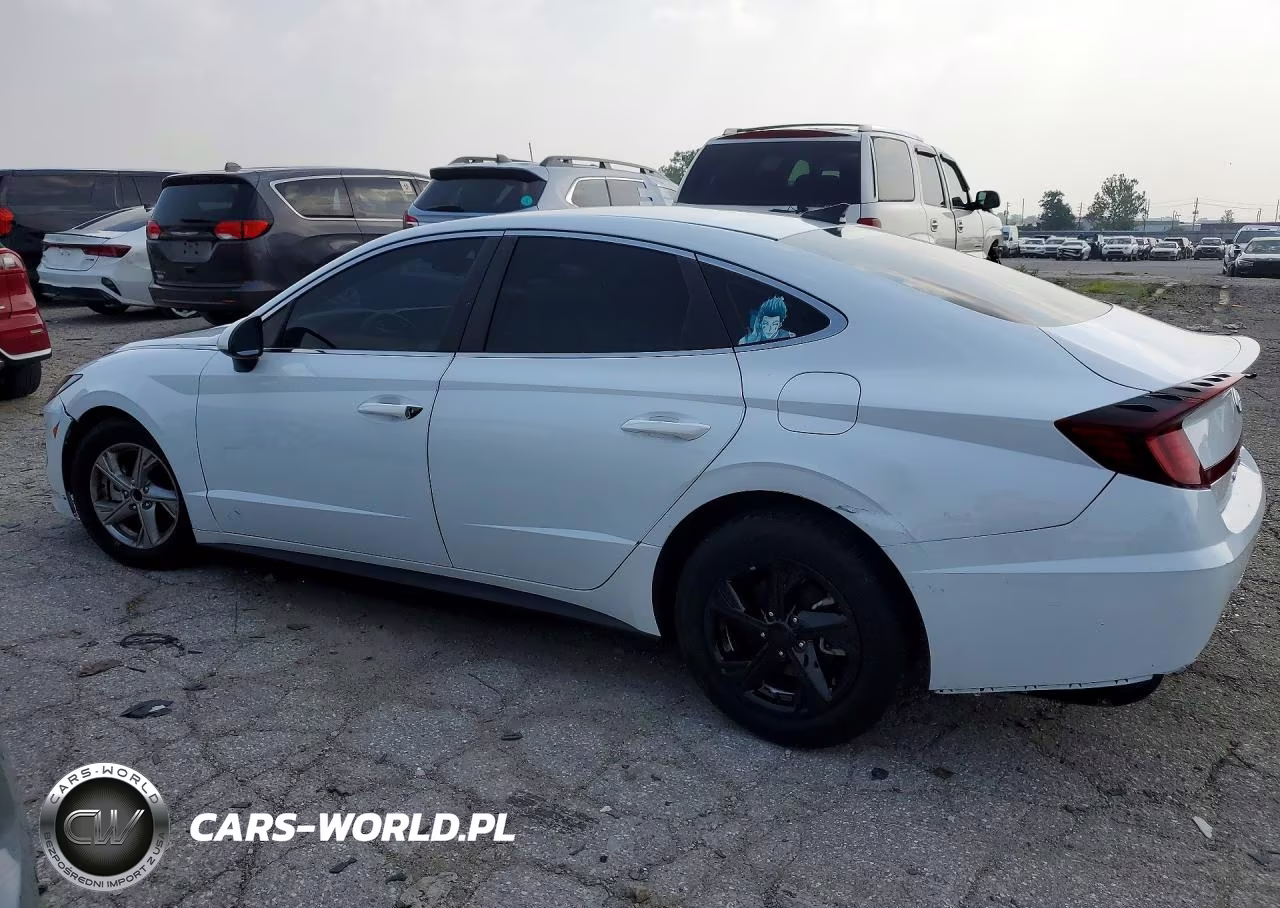 2021 Hyundai Sonata Se VIN:5NPEG4JAXMH123247 - 2