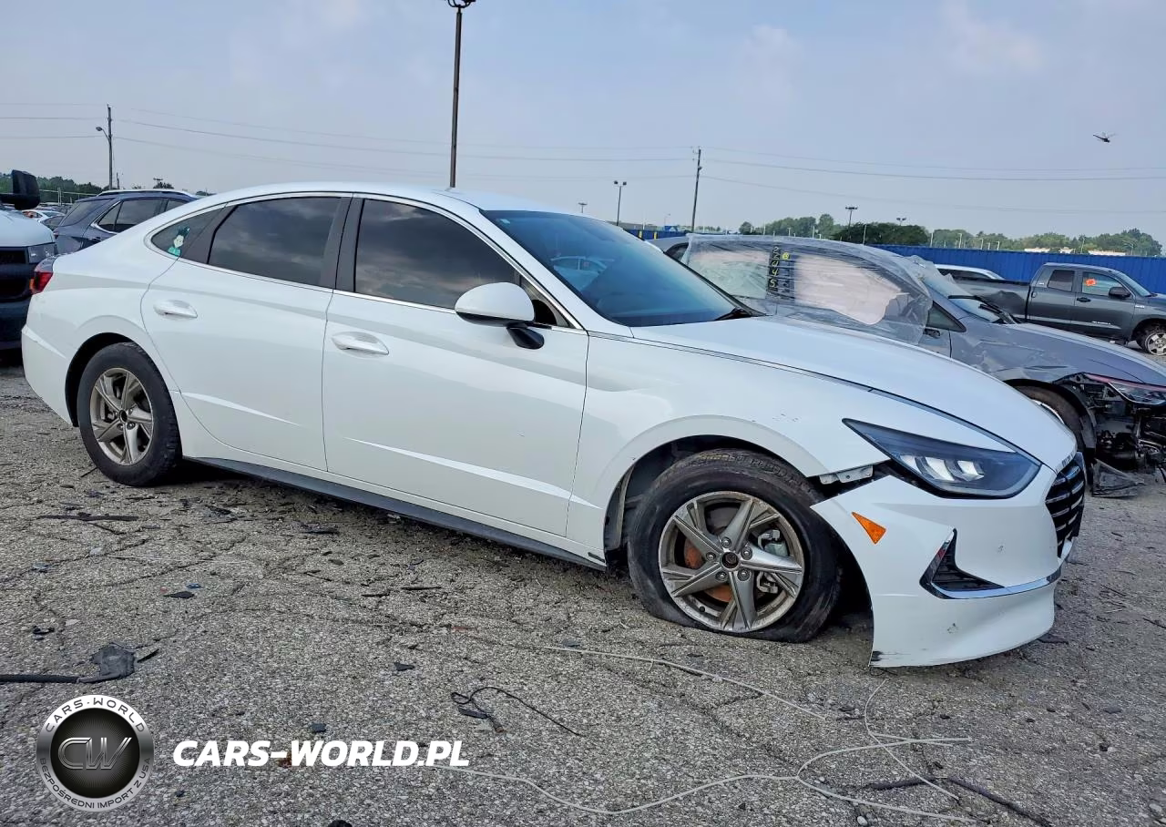 2021 Hyundai Sonata Se VIN:5NPEG4JAXMH123247 - 4
