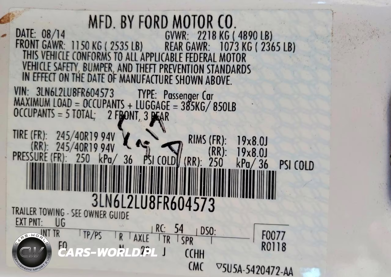 2015 Lincoln Mkz Hybrid VIN:3LN6L2LU8FR604573 - 12