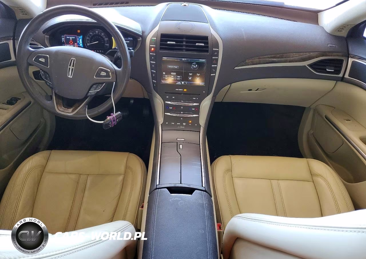 2015 Lincoln Mkz Hybrid VIN:3LN6L2LU8FR604573 - 8