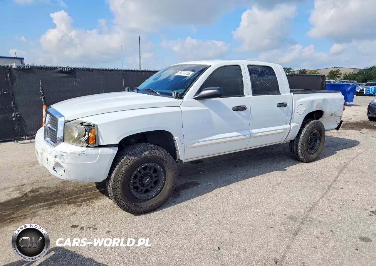 2006 Dodge Dakota Quad Slt VIN:1D7HE48N96S502665 - 1