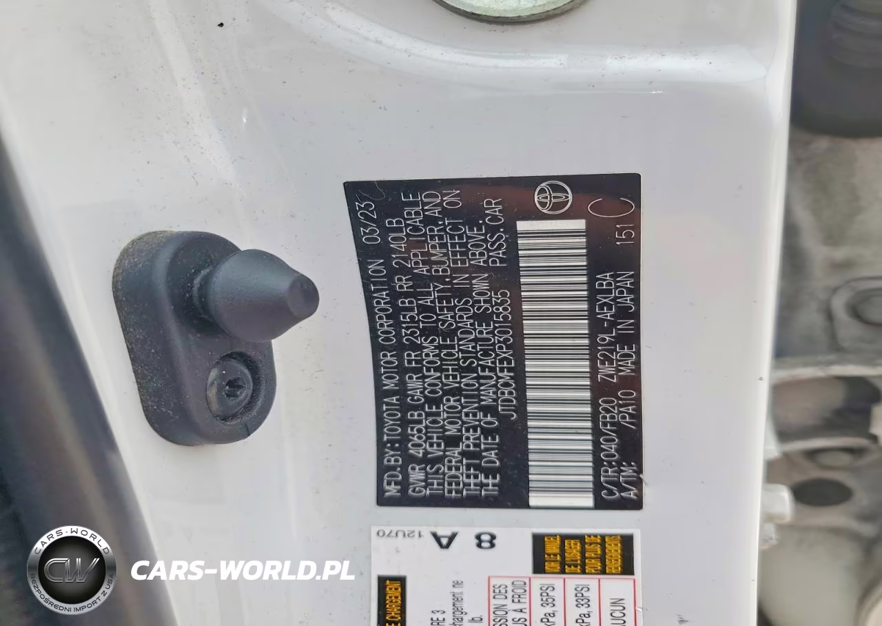 2023 Toyota Corolla Hybrid Le VIN:JTDBCMFEXP3015835 - 12