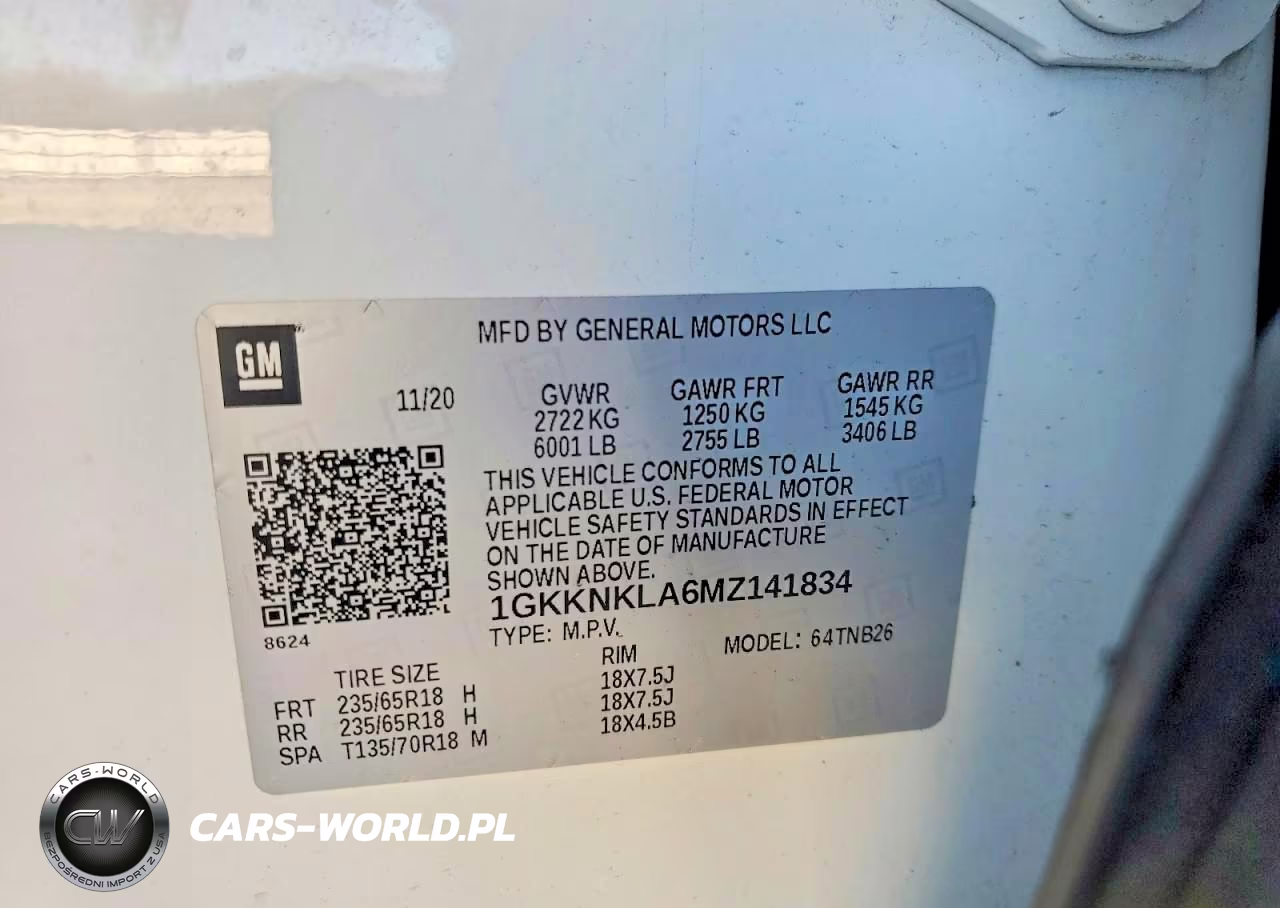 2021 GMC Acadia Sle VIN:1GKKNKLA6MZ141834 - 13