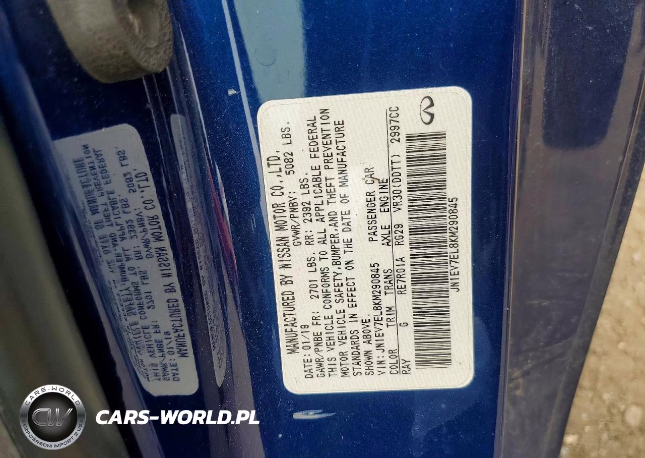 2019 Infiniti Q60 3.0T Luxe VIN:JN1EV7EL8KM290845 - 13