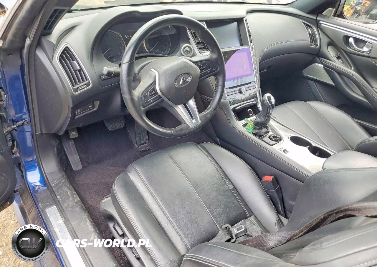 2019 Infiniti Q60 3.0T Luxe VIN:JN1EV7EL8KM290845 - 8