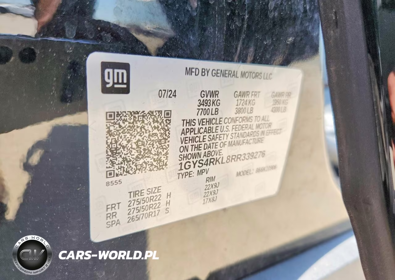2024 Cadillac Escalade Esv Sport Platinum VIN:1GYS4RKL8RR339276 - 14