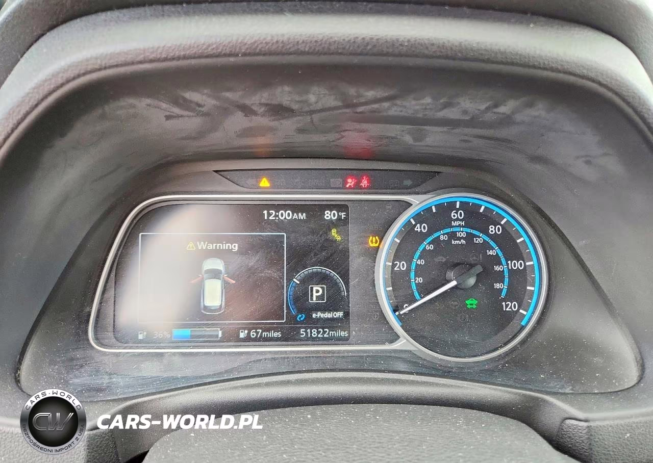 2021 Nissan Leaf Sv VIN:1N4AZ1CV9MC550668 - 9
