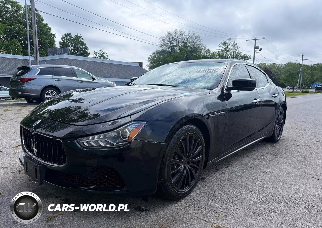 2016 Maserati Ghibli S VIN:ZAM57RTA1G1176310 - 2