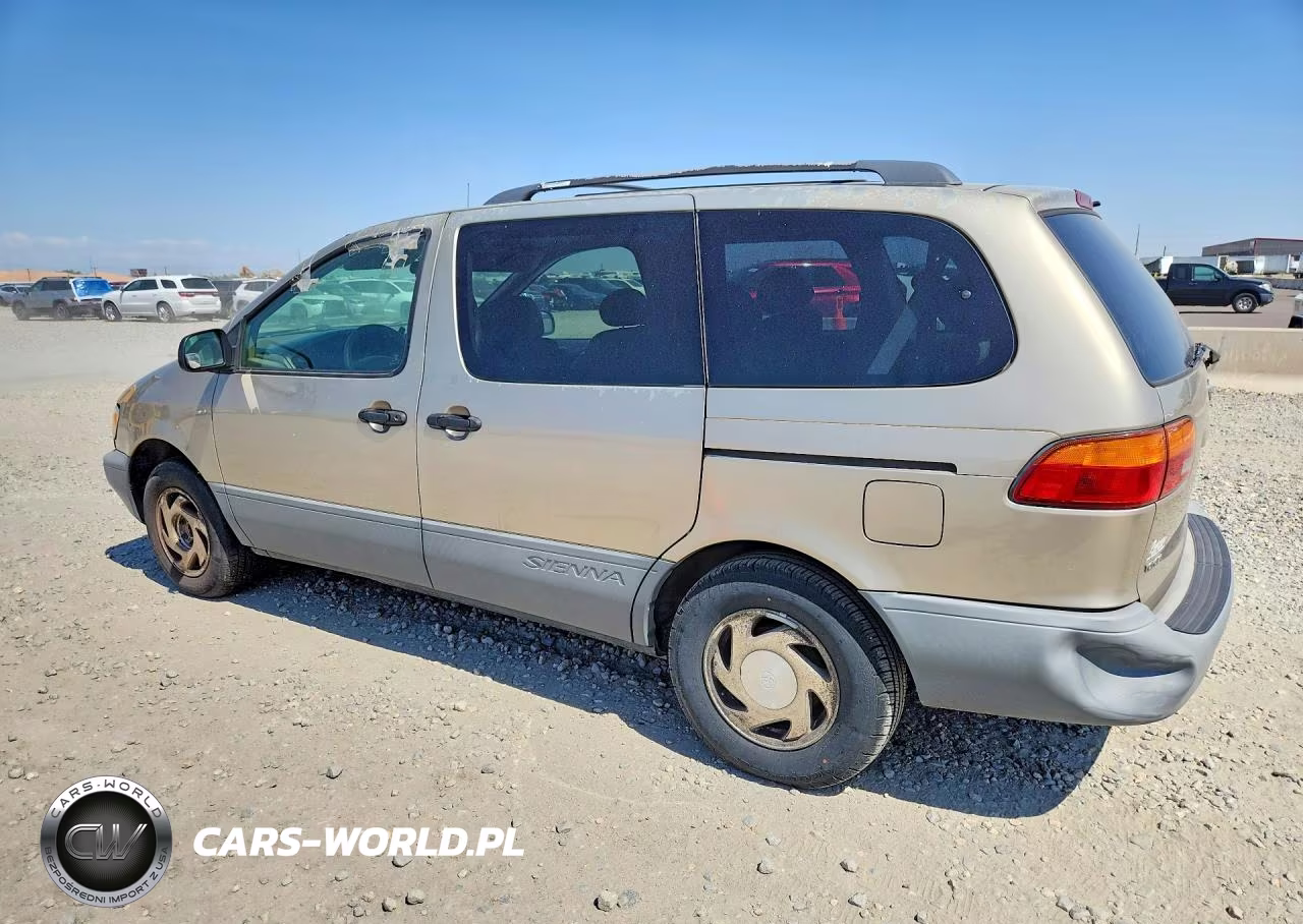 2000 Toyota Sienna Le VIN:4T3ZF13C0YU259001 - 2