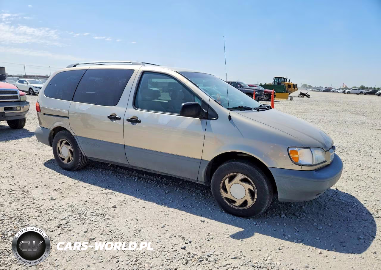 2000 Toyota Sienna Le VIN:4T3ZF13C0YU259001 - 4