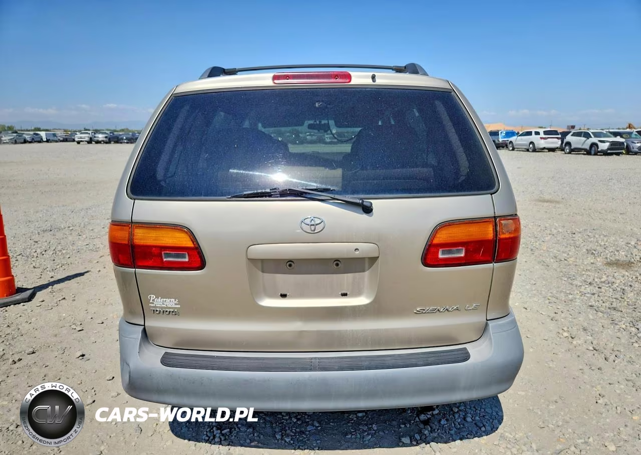 2000 Toyota Sienna Le VIN:4T3ZF13C0YU259001 - 6