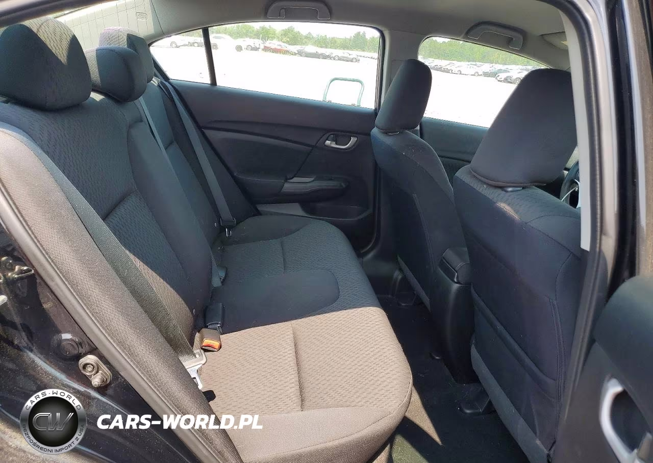 2014 Honda Civic Lx VIN:19XFB2F58EE036343 - 10