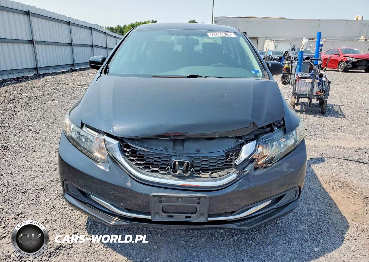 2014 Honda Civic Lx VIN:19XFB2F58EE036343 - 5