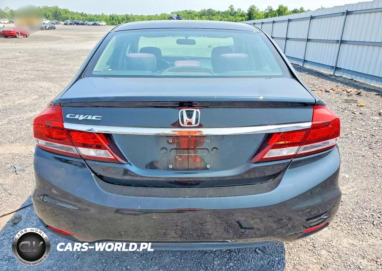 2014 Honda Civic Lx VIN:19XFB2F58EE036343 - 6