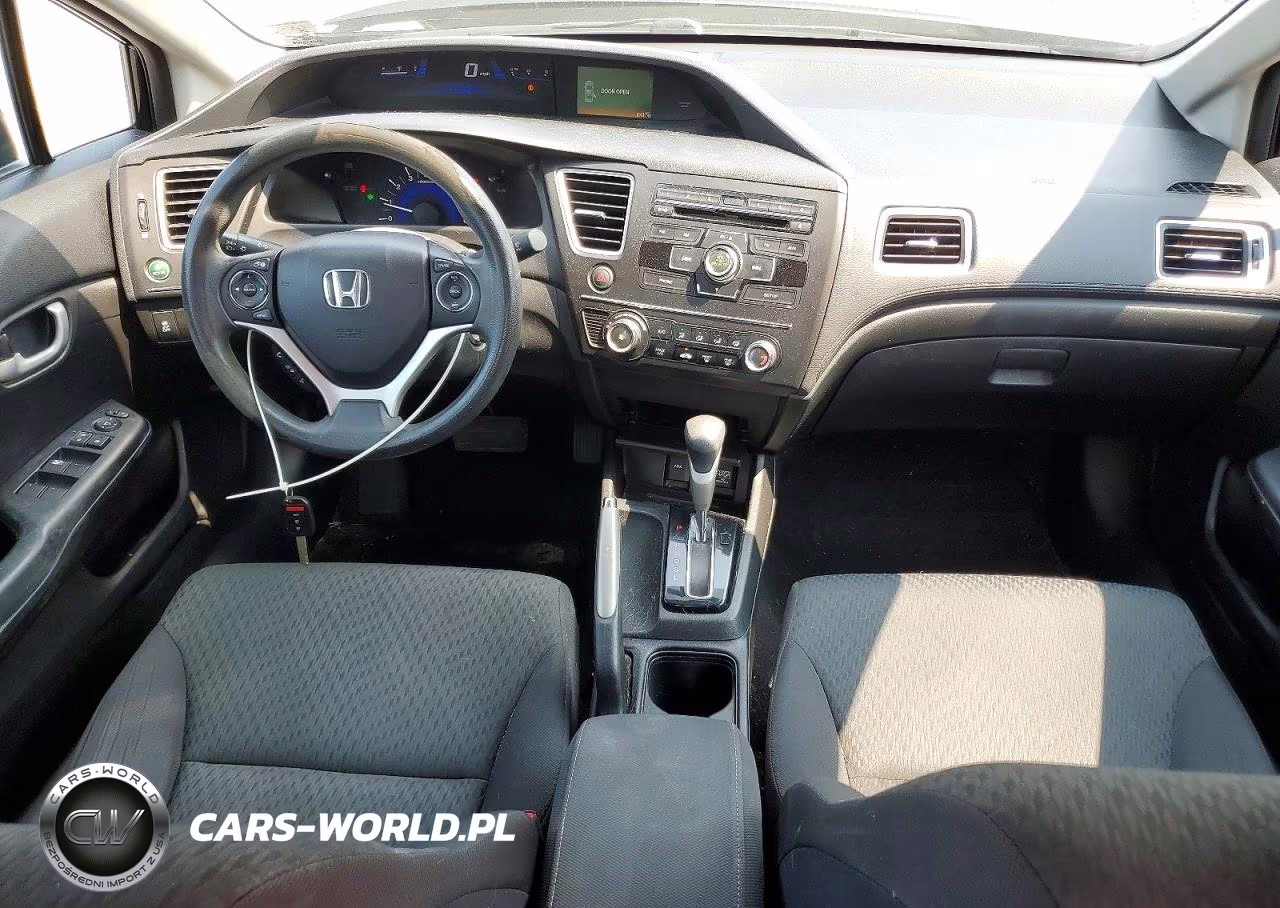 2014 Honda Civic Lx VIN:19XFB2F58EE036343 - 8