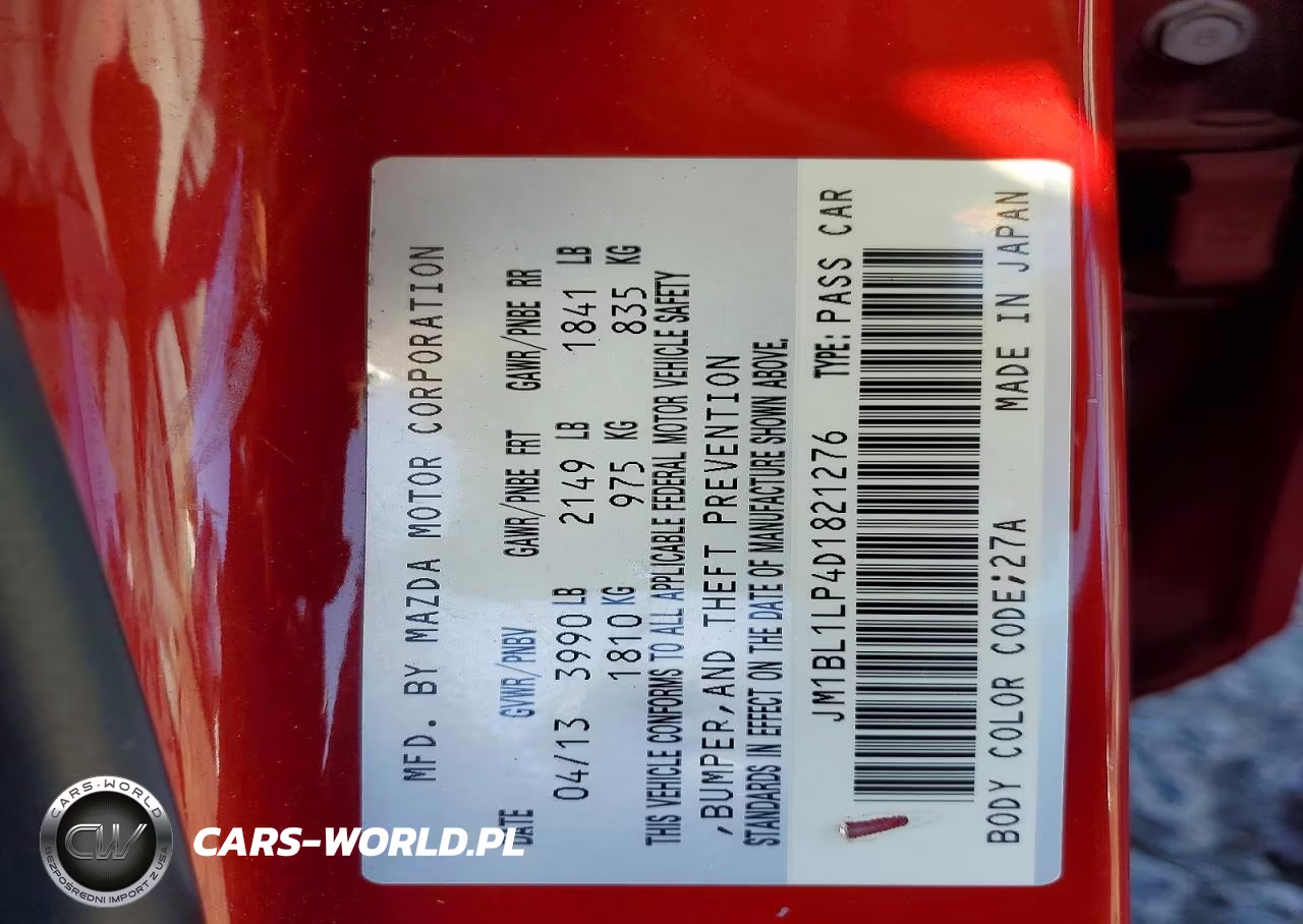 2013 Mazda 3 I VIN:JM1BL1LP4D1821276 - 12