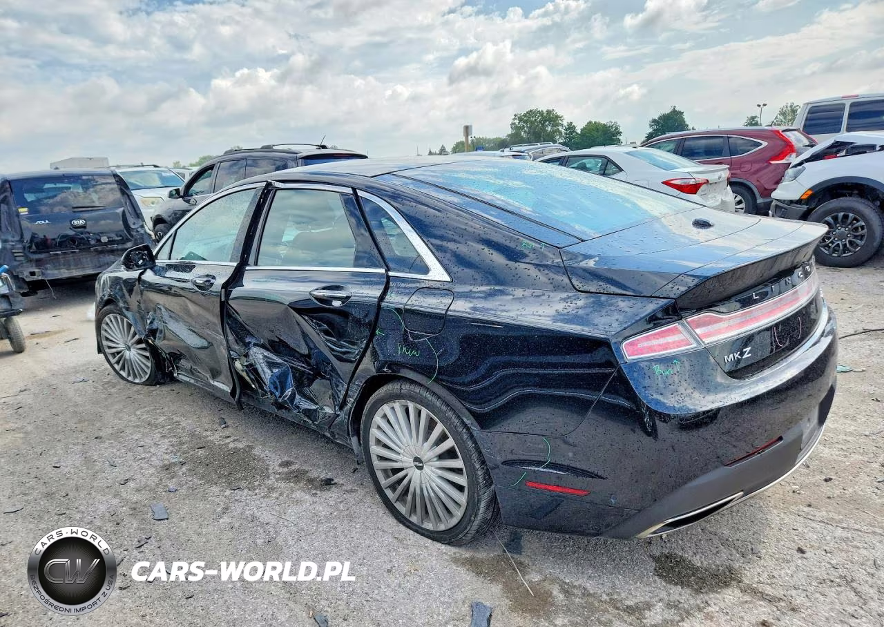 2017 Lincoln Mkz Reserve VIN:3LN6L5E97HR624987 - 2