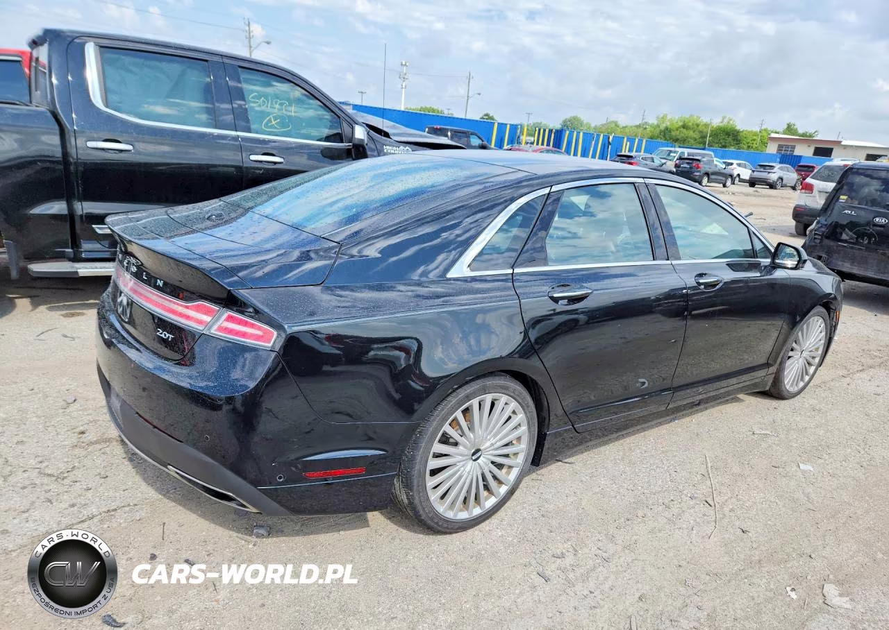 2017 Lincoln Mkz Reserve VIN:3LN6L5E97HR624987 - 3