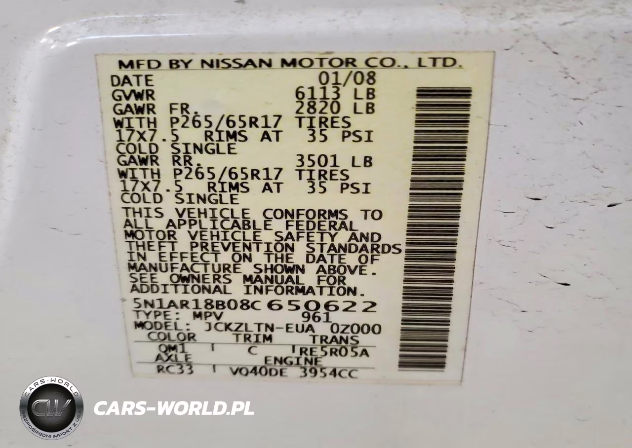 2008 Nissan Pathfinder S-Le-Se VIN:5N1AR18B08C650622 - 14