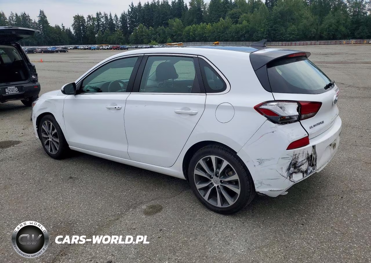 2019 Hyundai Elantra Gt Base VIN:KMHH35LE7KU107245 - 2