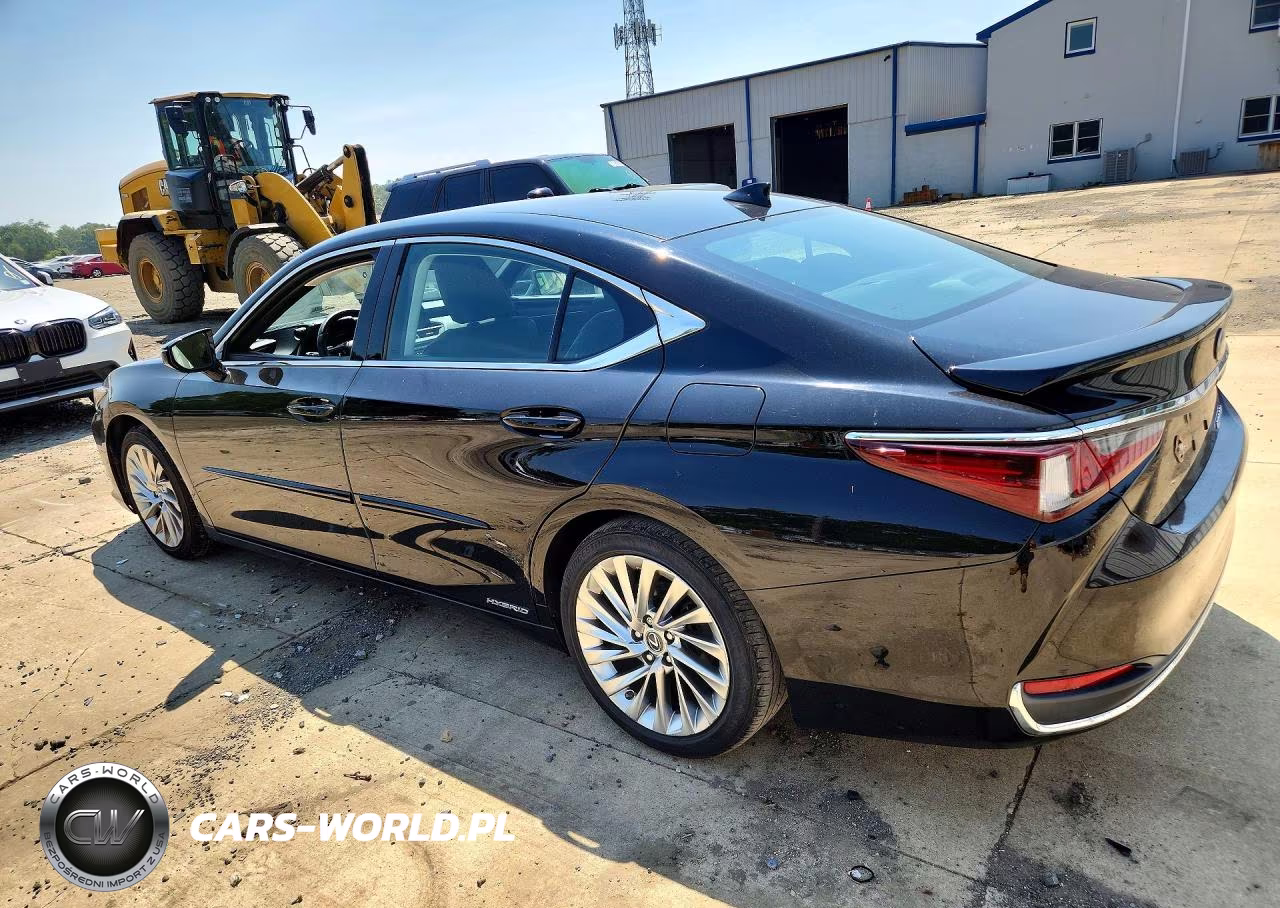2020 Lexus Es 300H Luxury VIN:58AE21B1XLU005140 - 2